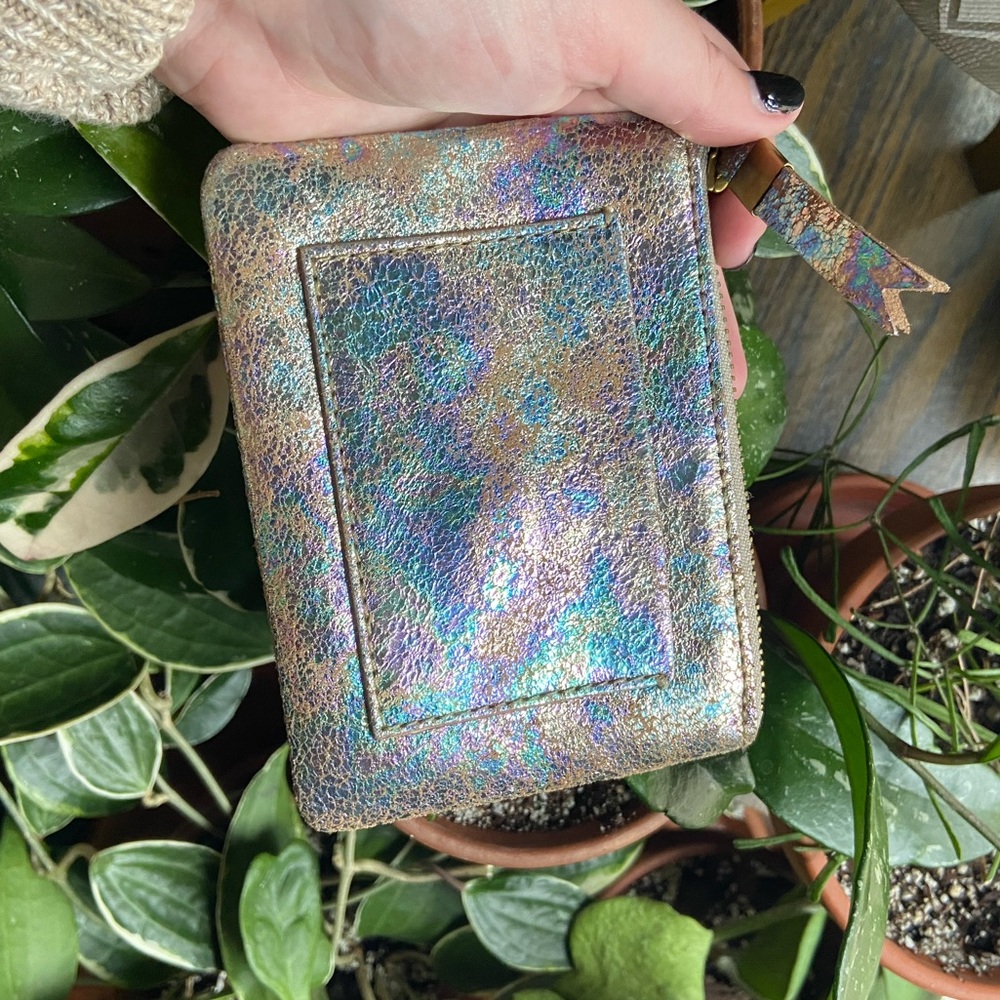 Madewell Metallic Leather Pouch